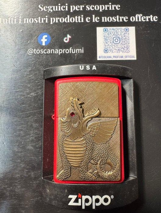 Zippo - Zonder minimumprijs - Aansteker - Staal, Verzamelen, Rookartikelen, Aanstekers en Luciferdoosjes