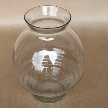 A.D. Copier - Vaas - Optisch geblazen - Glas, Antiek en Kunst, Antiek | Glaswerk en Kristal