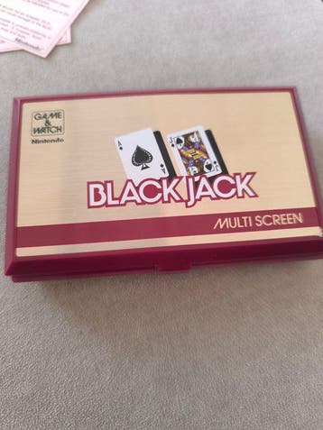 Nintendo - Game & Watch - Blackjack (BJ-60) - Handheld, Nieuw