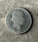 Nederland. Willem III. 25 Cent 1887 (Zonder minimumprijs)