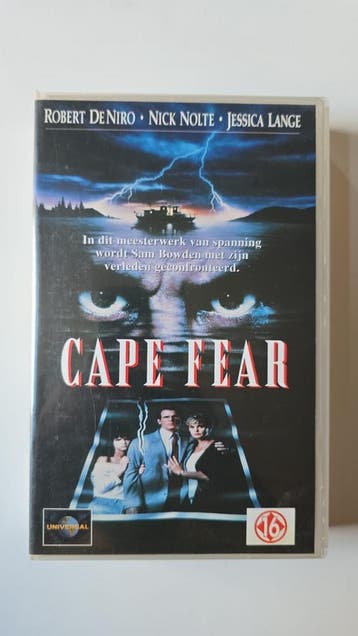CAPE FEAR (IN SEAL) (VHS), Gebruikt