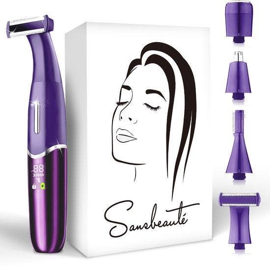 2dekans | 4-in-1 Bikinitrimmer - Sansbeauté® - Gezicht -, Bijoux, Sacs & Beauté, Beauté | Soins du corps, Enlèvement ou Envoi