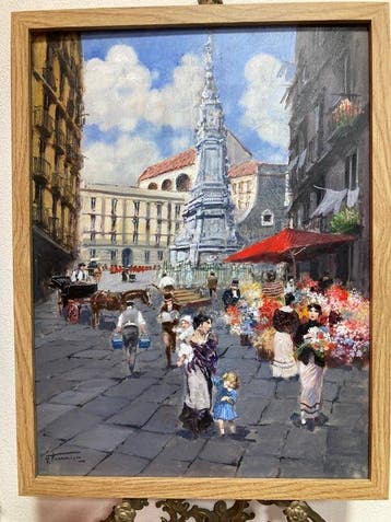 Francesco Tammaro (1939) - Piazza del Gesù