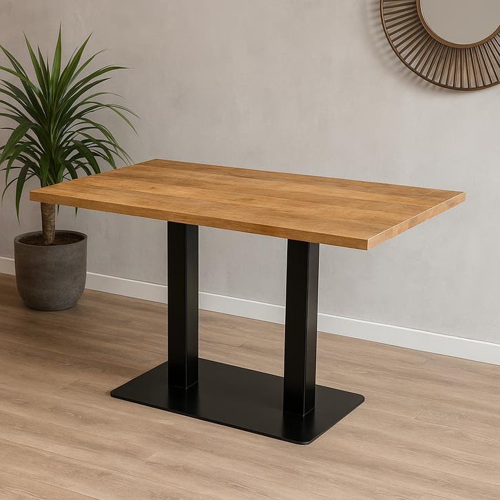 Mangohout Horecatafel Rechthoek 120x70, Huis en Inrichting, Tafels | Eettafels, Nieuw, Overige houtsoorten, Rechthoekig, Verzenden