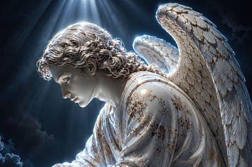 Yamila - Ángel en Oración: La Elegancia de la Fractura
