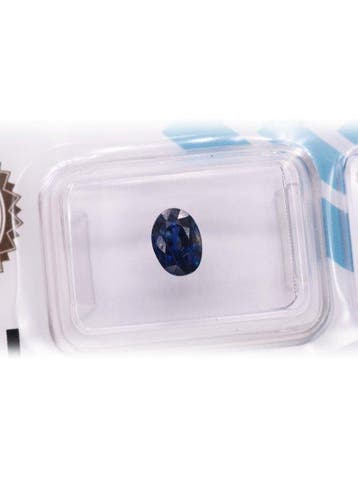 Sans prix de réserve - 1 pcs Bleu Saphir - 1.37 ct -