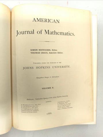 (Johns Hopkins University). - American Journal of