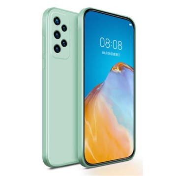 Samsung Galaxy S9 Plus Square Silicone Hoesje - Zachte Matte, Verzenden, Nieuw