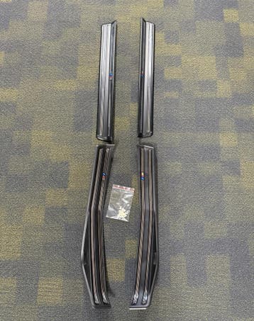 BMW E46 instaplijsten set M3-stijl – 1999-2005, Nieuw, Links, BMW