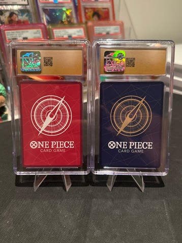 Bandai - 2 Graded card - One Piece - Buggy OP09-042;