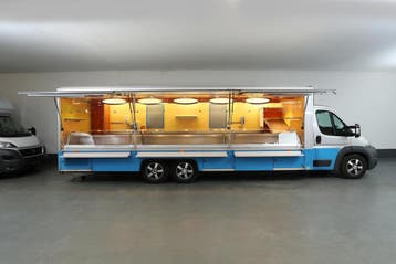 Marktwagen Borco Tamhart voor delicatessen en vis ref 60159, Articles professionnels