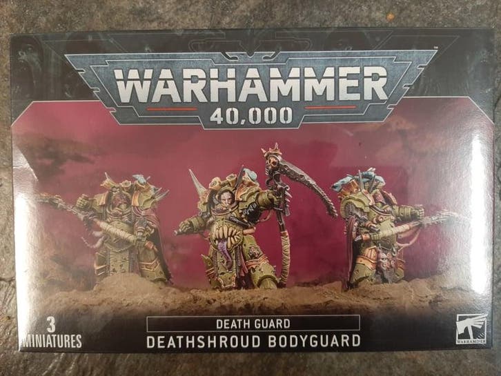 Death Guard Deathshroud Bodyguard (Warhammer 40.000 nieuw), Hobby & Loisirs créatifs, Wargaming, Enlèvement ou Envoi