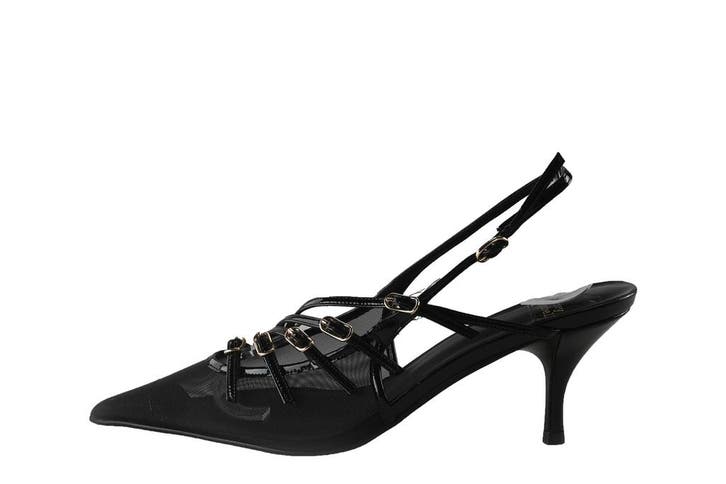 Jeffrey Campbell Slingbacks in maat 38 Zwart, Vêtements | Femmes, Chaussures, Envoi