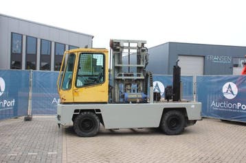 Veiling: Zijlader Baumann DX40-14/43SFH LPG 4000kg 4.3m 2004, Ophalen