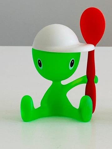 Alessi - Stefano Giovannoni - Coquetier (2) - Cico - résine, Antiquités & Art