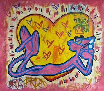 Freda People - Pink Panther in Love XXL
