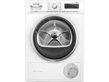SIEMENS WT47W5W0 - Warmtepompdroger 8kg A+++ - Wit, Elektronische apparatuur, Droogkasten, Verzenden, Zo goed als nieuw