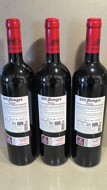 2015 Bodegas Vinícola Real, 200 Monges - Rioja Reserva - 3, Collections