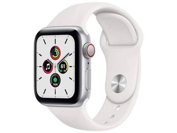 Apple Watch SE (2020) - 40mm Cellular - Zilver, Handtassen en Accessoires, Smartwatches, Verzenden, Nieuw, Apple