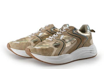 Omoda Sneakers in maat 38 Goud, Overige kleuren, Verzenden, Omoda, Zo goed als nieuw
