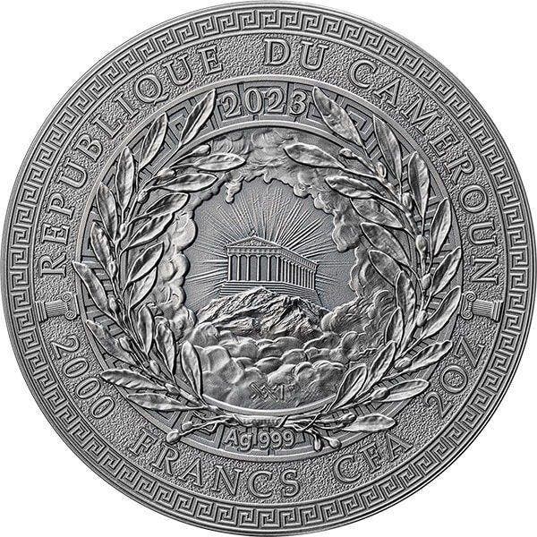 Kameroen. 2000 Francs 2023 Medusa - The Great Greek, Postzegels en Munten, Munten | Europa | Niet-Euromunten