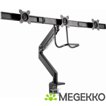 Gembird MA-DA3-03 triple flat panel bureau steun 68,6 cm (27, Computers en Software, Monitoren, Verzenden, Nieuw