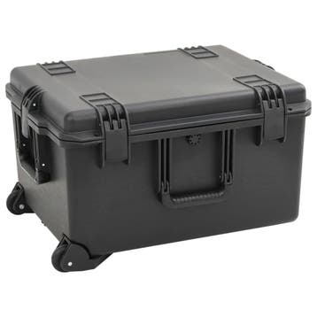 vidaXL Flightcase draagbaar 62,5x49,5x37 cm PP zwart, Verzenden, Nieuw