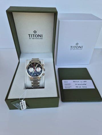Titoni - Heritage Cronografo Automatico full set Nuovo con