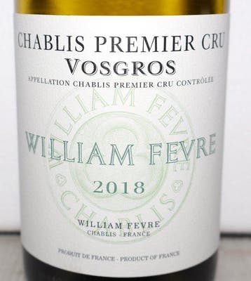 2018 William Fèvre Vosgros - Chablis 1er Cru - 3