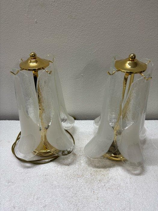 Lamp (2) - Glas, Antiquités & Art, Curiosités & Brocante