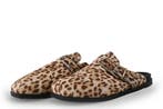 Manfield Slippers in maat 41 Panter, Slippers, Overige kleuren, Verzenden, Zo goed als nieuw
