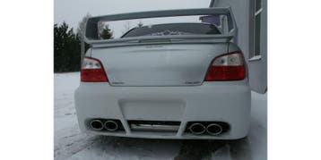 FOX Subaru Impreza type WRX/ STI einddemper dwars uitgang re, Auto-onderdelen, Verzenden, Nieuw