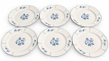 Villeroy & Boch - 6 Assiettes entremet dessert -