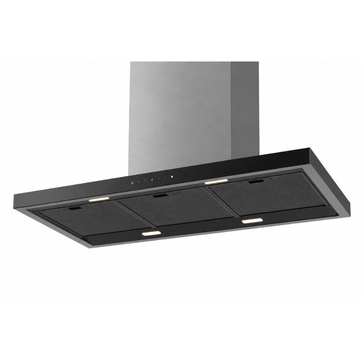 ATAG ES90212MS Eiland afzuigkap – 90 cm – Zwart, Elektronische apparatuur, Afzuigkappen, Verzenden