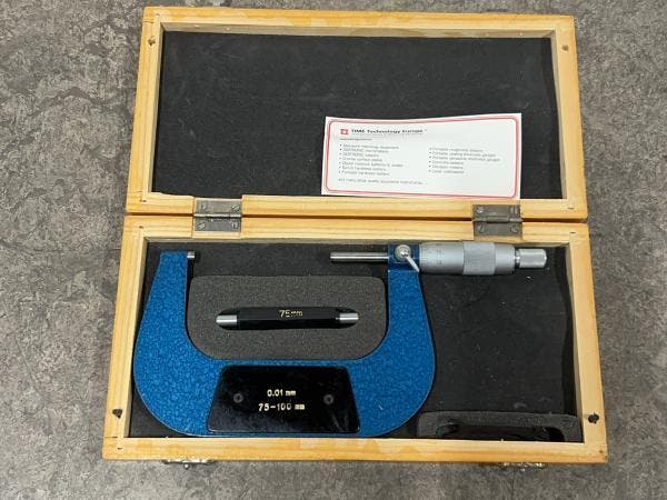Veiling - Time externe micrometer 75-100mm, Doe-het-zelf en Bouw, Gereedschap | Handgereedschap, Nieuw