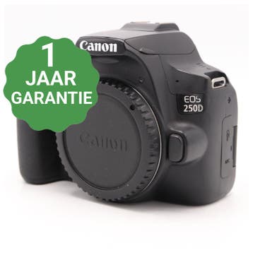 10% korting | Canon EOS 250D body | Tweedehands, Verzenden