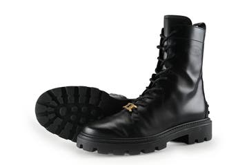 Tods Boots in maat 39 Zwart, Kleding | Dames, Verzenden, Zwart, Overige typen, Zo goed als nieuw