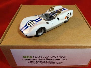 M.E.A. kit 43 - made in France 1:43 - Model raceauto - ref., Nieuw