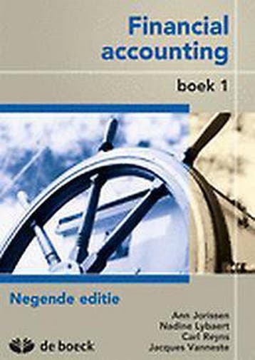 Financial accounting 9789045536286 Jorissen, Verzenden, Gelezen, Jorissen