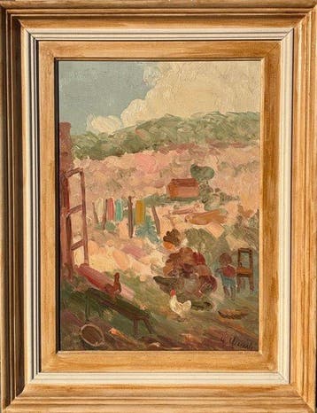 Guido Guidi (1901-1998) - Campagna toscana, Antiek en Kunst