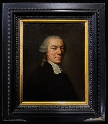École Française (XVIII) - Portrait de Prêtre