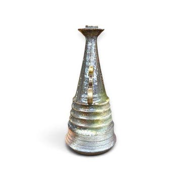 Masami Kobayashi – Sculpturale Kasama-yaki-vaas met