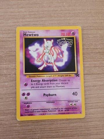 Pokémon - 2 Card - Mewtwo, Dracolosse 3 & 5 Carte promo -, Nieuw