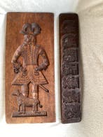Mal (2) Antiek - Twee speculaasplanken