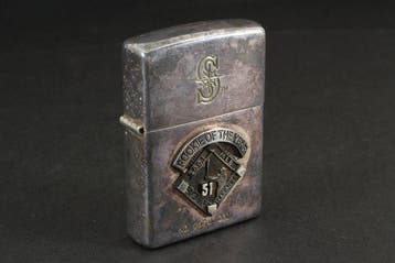Zippo - Ichiro Suzuki / Seattle Mariners / 2001 Rookie of, Nieuw