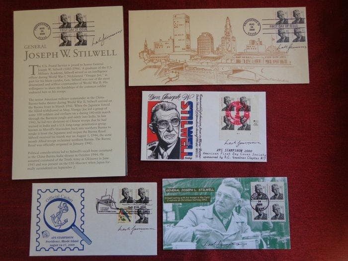 Militair - MILITARIA, WO I, WO II EN OORLOG OVER DE WERELD -, Timbres & Monnaies, Timbres | Amérique