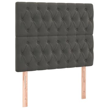 Fluweel Hoofdbord set - Tweede kansje, OP = OP!, Huis en Inrichting, Verzenden, Klassiek, Zo goed als nieuw, 100 cm