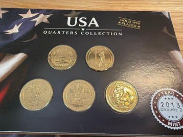 États-Unis. 2013/2015 Quarters Collection - 3 Sets (Sans