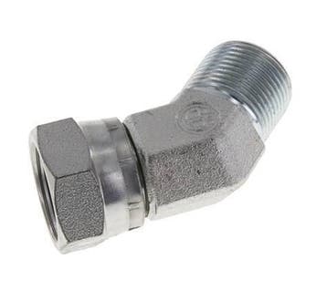 Raccord coudé 45deg G3/4 Femelle x Mâle Acier Haute, Verzenden