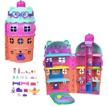 Verpakking beschadigd Polly Pocket Gelato Huis Spelset -..., Verzenden, Nieuw